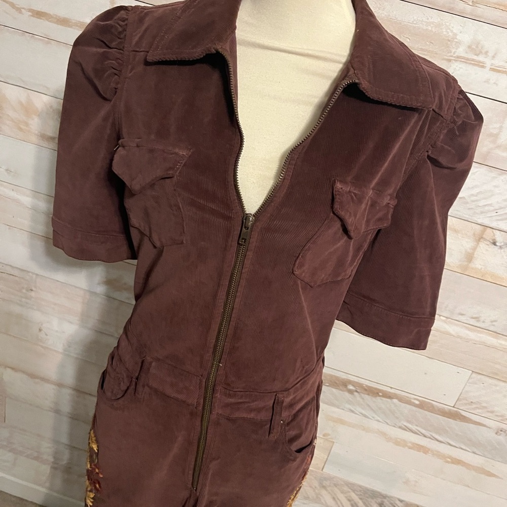 NWT DRIFTWOOD for Free people size M Esme cord overalls - Picture 3 of 9